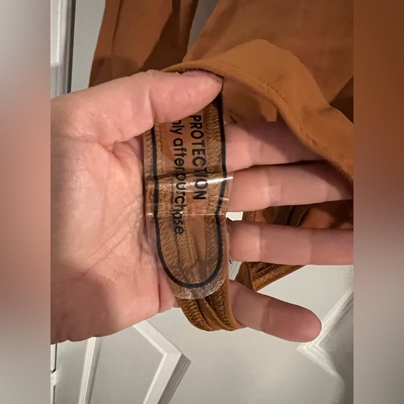 BNWT ALEX PERRY Ryder Long Sleeve Crew Bodysuit Brown size 8 MODA OPERANDI - Picture 10 of 13